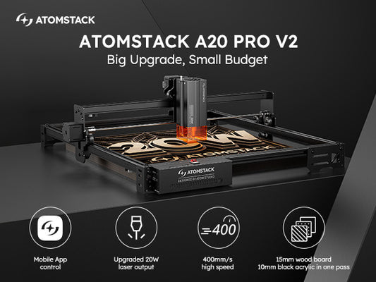 AtomStack A20 Pro V2 Laser Engraver
