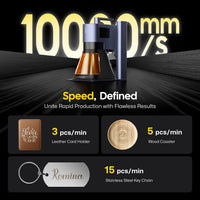 LaserPecker LP5 - The Smart 20W Fiber + Diode Laser Engraver