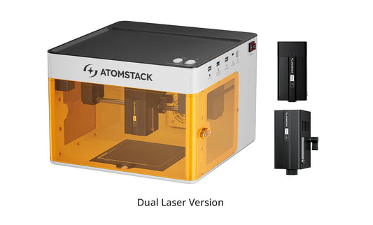 AtomStack P1 Dual Laser (5W Diode + 1.2W IR Machine Only)